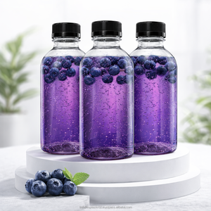 Global Shipping 600ml PET Design <b>Bottle</b> TU400-25.5 38mm Neck Plastic Juice Beverages Packaging <b>Flip</b> Sealing Type 300ml Capacity - Product Image 3