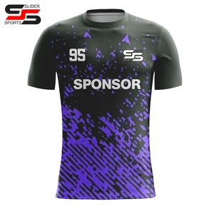 เสื้อฟุตบอลคอกลมคุณภาพสูง ระบายอากาศได้ดี พร้อมเทคโนโลยีถ่ายเทความร้อน  สำหรับผู้ชายในฤดูหนาว  สามารถปรับแต่งชื่อผู้เล่นได้ - Product Image 1