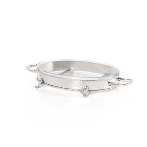 Plat de service de luxe en acier inoxydable avec couvercle roulant et finition miroir pour équipement de restauration hôtelière - Product Image 5