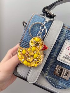Classic Style Embroidery Beaded Eco-Friendly <b>Customized</b> Shape <b>Keychain</b> Colorful HandmadeAV Purse Charm - Product Image 6