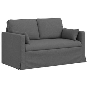 Canapé de salon en tissu gris foncé 54,72 x 30,71 x 31,50 pouces - Product Image 2