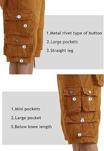 Shorts tactiques pour hommes de haute qualité, shorts de sport décontractés d'été, shorts tactiques multi-poches, nouveau style jean, short tactique - Product Image 5