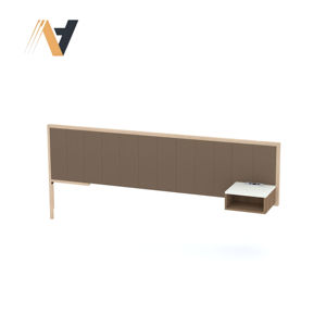 Ensemble de meubles de chambre à coucher en bois massif élégant et personnalisé, style de rangement modulaire moderne, provenant d'une usine vietnamienne - Product Image 1