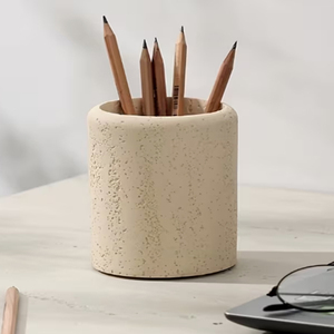 Premium <b>Travertine</b> Marble Pen Holder New Design Travertive Pen Holders - Product Image 2