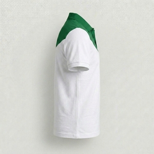 Neue Formelle Herrenhemden Bestseller mit Individuellem Logo Einfarbig Atmungsaktiver Frottee-Stoff Kurzarm Knopfleiste - Product Image 4