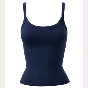 ELIVEERA ENTERPRISES Débardeurs pour femmes à séchage rapide, respirants, écologiques, en Spandex/Coton, à motif uni, service OEM disponible - Product Image 5