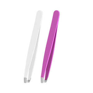 Ensemble de pinces à sourcils personnalisées avec logo, pinces à sourcils professionnelles inclinées pour le soin des sourcils - Product Image 2