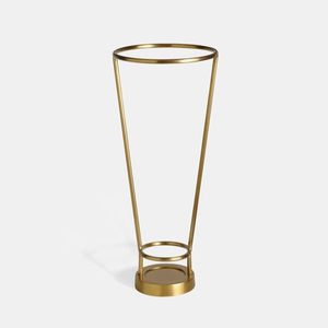 High End Metal Umbrella Stand With Elegant Finish For Luxury Hotel Lobby And Office Entrance - Product Image 1