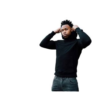 เสื้อมีฮู้ดแบบสวมหัวทรงสลิมฟิตคุณภาพพรีเมี่ยมทรงสลิมฟิตพร้อมฮู้ดแบบมีกระเป๋าจิงโจ้ - Product Image 4