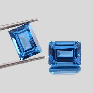 Turmalina Azul Natural, Corte Baguette, Gema Suelta para Joyería Fina, Suministro para Fabricación de Anillos - Product Image 3