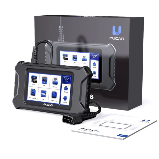 MUCAR CS5 OBD2 Scanner Code Reader Engine ABS SRS Professional Auto Diagnostic Scan Tool and Programming Lifetime Free Upgrade