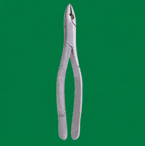 Pinzas de Extracción Dental 101, para Bicuspides Superiores e Inferiores, Dientes Deciduos, Instrumentos Universales Manuales Plateados, Clase I, Alta Calidad, CE - Product Image 1