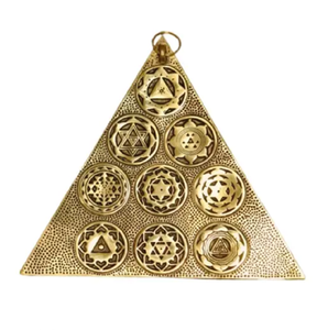 Unique brass sun wheel hanging radiates strong vitality, stellar power, and protection. Available at wholesale price - Product Image 6