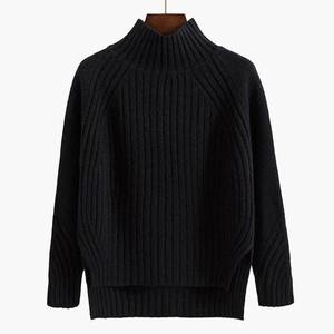 Cárdigan de Punto Grueso con Cuello Redondo para Hombre y Mujer, Color Sólido, Nailon/Acrílico, Manga Larga, Casual, para Todas las Temporadas, Antipilling - Product Image 2