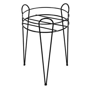 Support de pot de fleurs rond en fer pour plantes d'intérieur et d'extérieur - Product Image 4