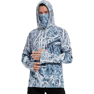 Camiseta de Pesca Personalizada con Protección UPF 50, Ropa de Pesca para Hombre, Sudadera con Capucha, Camisa de Pesca de Manga Larga con Protección UV - Product Image 5