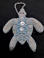 Élégante Décoration de Noël Traditionnelle en Velours Perlé en Forme de Cygne, Ornements Suspendus Faits Main en Textile, Forme d'Oiseau, 4 pouces