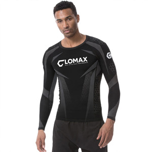 Rashguard personnalisé MMA, Rashguard imprimé par transfert thermique, vêtements d'arts martiaux BJJ, Spandex/Polyester écologique, manches longues, unisexe - Product Image 4