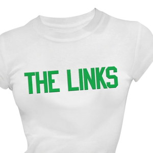 The <b>Links</b> Organization Embroidered T Shirt White Womens Premium Cotton Casual Apparel Custom Bulk Supply Guaranteed Quality - Product Image 5