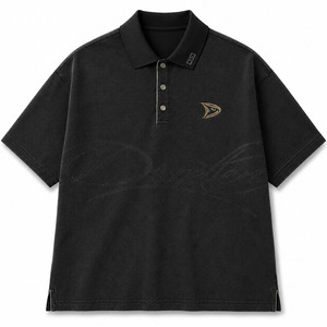 Private Label Men’s Polo <b>T</b>-<b>Shirts</b> Manufacturer Custom Design Cotton Polo <b>Shirts</b> with <b>Collar</b> and Button Placket - Product Image 1