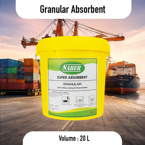 Gránulos Industriales para Control de Derrames 20L - Polvo Absorbente Universal de Alta Capacidad para Mantenimiento en Fábricas, Talleres y Laboratorios - Product Image 2
