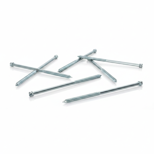 PDC Industrial Grade <b>Double</b> <b>Ended</b> Zinc Plated Metric/Inch Carbon Steel Wood Fasteners Class 4.8 6.8 Slotted Head Partial <b>Screws</b> - Product Image 3