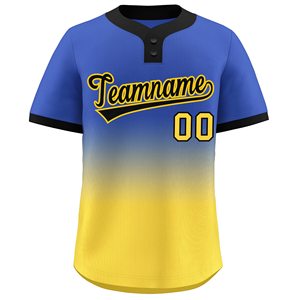 Maillot de baseball pour équipe scolaire, coupe classique, séchage rapide, look baseball, personnalisation d'équipe, coupe confortable, sublimation dégradée - Product Image 6