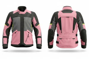 เสื้อแจ็คเก็ตขี่มอเตอร์ไซค์สำหรับกิจกรรมกลางแจ้ง กันน้ำ ระบายอากาศได้ดี ป้องกันการกระแทก พร้อมแผ่นเกราะ CE ป้องกันลม ทำจากผ้าทอ - Product Image 5