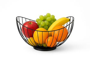Metal Wire Fruit & <b>Vegetable</b> <b>Basket</b> Premium Decorative <b>Storage</b> Bowl for Kitchen, Dining Table & Living Room Modern & Durable - Product Image 2