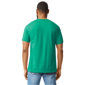 เสื้อยืดผู้ชาย Men Kelly Mist CVC ผ้าคอตตอนผสมเนื้อนุ่ม คอกลม แขนสั้น ระบายอากาศได้ดี เหมาะสำหรับใส่ทุกวัน แบบสั่งทำ - Product Image 2