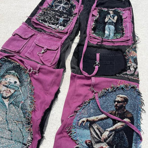 High Waist Men Clothing Stacked <b>Pant</b> Wholesale High Quality Men Distressed Jeans <b>Pant</b> Affordable Price Ripped Jeans <b>Pant</b> - Product Image 5