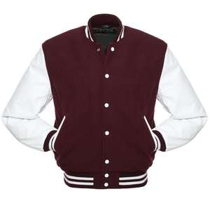 เสื้อแจ็คเก็ตบอมเบอร์สีดำเขียวสำหรับผู้ชาย ยี่ห้อไวท์เบิร์ด เอ็กซ์เพรส  คอปกและปลายแขนเสื้อแบบริบ ติดกระดุมด้านหน้า สไตล์ลำลอง ชุดกีฬา กันน้ำ - Product Image 2