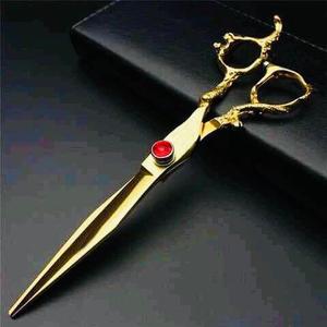 Purple Dragon Japanese Steel 440C Professional Hair Scissors Wholesale Customizable Salon Barber <b>Shears</b> Manufacturer Direct - Product Image 2