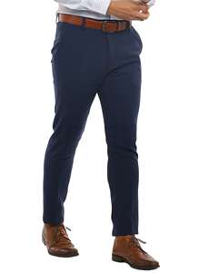 Pantalones de Vestir de Invierno para Hombre, Talla Grande, Corte Ajustado, Sin Arrugas, Elásticos, Transpirables, Ligeros, Cómodos, OEM, Alta Calidad 2026 - Product Image 6