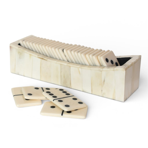 Juego de dominó ecológico con diseño de animales, juego de dominó de hueso - Product Image 2
