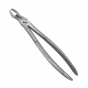 Forceps d'extraction dentaire modèle anglais 67A en acier inoxydable, instrument de chirurgie buccale pour l'élimination des dents, fournisseur en gros - Product Image 1