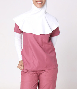 Tenues d'hôpital en gros, blouses médicales à manches courtes, ensembles de blouses d'été unisexes, combinaisons médicales 100 % inspectées (QC), polyester et élasthanne - Product Image 6