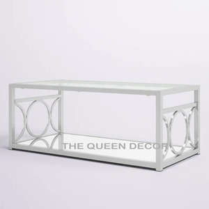 Beautiful Golden Finishing Round Wooden <b>Top</b> Metal Nesting Table Classic Style for Entryway Interior Design Option - Product Image 6