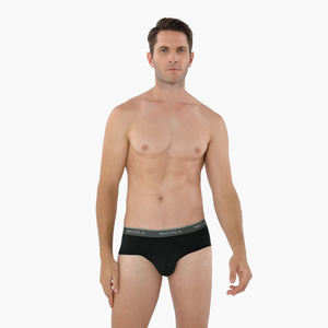 Breathable Soft Knitted Bamboo Men's Boxer Briefs Underwear Lightweight Tagless Eco-Friendly ODM Custom Logo Antimicrobial - Product Image 2