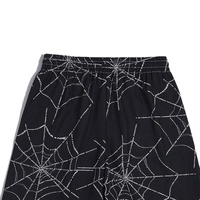 Conception personnalisée, confortable, écologique, décontracté chic, imprimé toile d'araignée pour homme, 100% polyester, respirant, séchage rapide, haute qualité