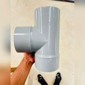 Codo de Tubería Industrial de Plástico Redondo de 110 mm, No Tóxico y Duradero, Junta de Tubería, Servicio de Corte Personalizado Estándar - Product Image 1