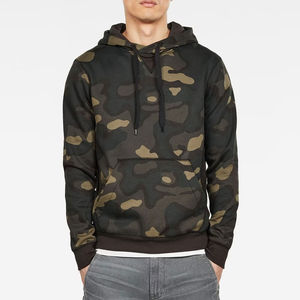 Hoodies imprimés numériquement sur toute la surface, camouflage, pour hommes, en coton mélangé, fabricant de vêtements, hoodie de chasse, streetwear personnalisé - Product Image 2