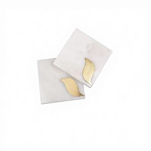 Ensemble de sous-verres en marbre | Ensemble de sous-verres en marbre gravés sur mesure | Ensemble de sous-verres cadeau pour le Ramadan | Ensemble de sous-verres faits à la main - Product Image 1