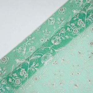 Premium Multi Embroidery Fabric Women Fashion Fabric Designer Embroidery Fabric Party Wear Fabric Luxury Fabric - Product Image 1