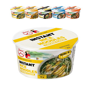 Soupe de nouilles de riz au poulet instantanée, Fournisseur B2B fiable, Marque privée OEM, Qualité export, Prix usine de gros - Product Image 1