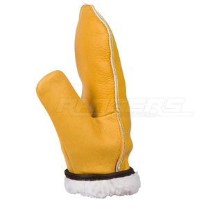 Mitaines de ski avec doublure thermique douce, tissu résistant au vent, conception anti-neige pour le ski et les activités sportives d'hiver - Product Image 6