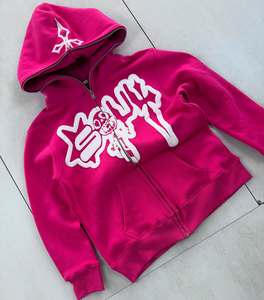 Factory Custom Hip-hop Style Men's Casual Hoodies Acid Washed DTG Printing Pattern Flame Pattern Cotton Men's Long-sleeve Hoodie - Product Image 3