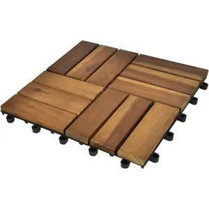 decking tiles high quality floor mats material from acacia wood, teak wood with international certification