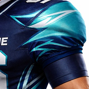 Uniforme de Fútbol Americano Personalizado Wida Sports, Conjunto de Jersey y Pantalones 100% Poliéster, Verano, Fabricante OEM, Proveedor de Ropa Deportiva al por Mayor para Equipos, Exportación - Product Image 4