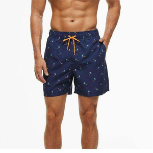 Wholesale <b>Men</b> Swimming Dissolvable Swim Shorts Stretch <b>Trunks</b> Beach Pants Custom Printed Board Shorts <b>Men</b> - Product Image 1